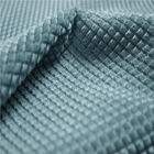 Fashion Textile Upholstery Fabrics / Plain Velvet Upholstery Fabric