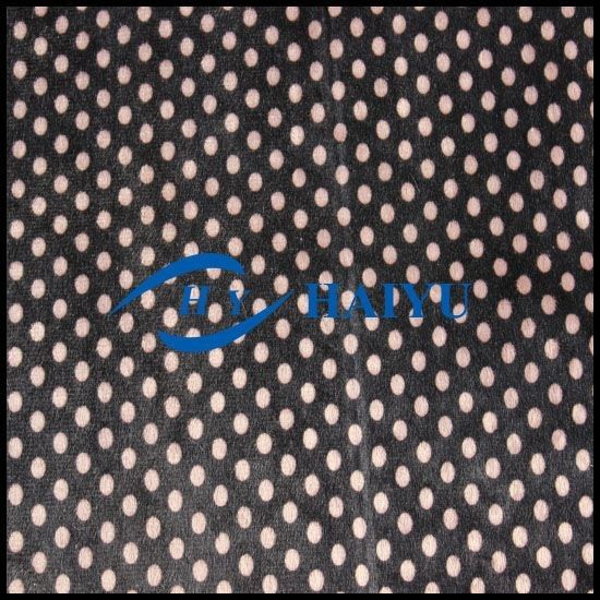 Printed  Fine Smooth Velboa Fur Fabric Skin - Friendly For Blanket
